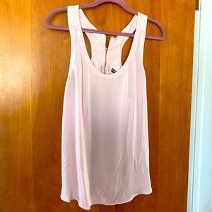 Express women’s blush pink tank